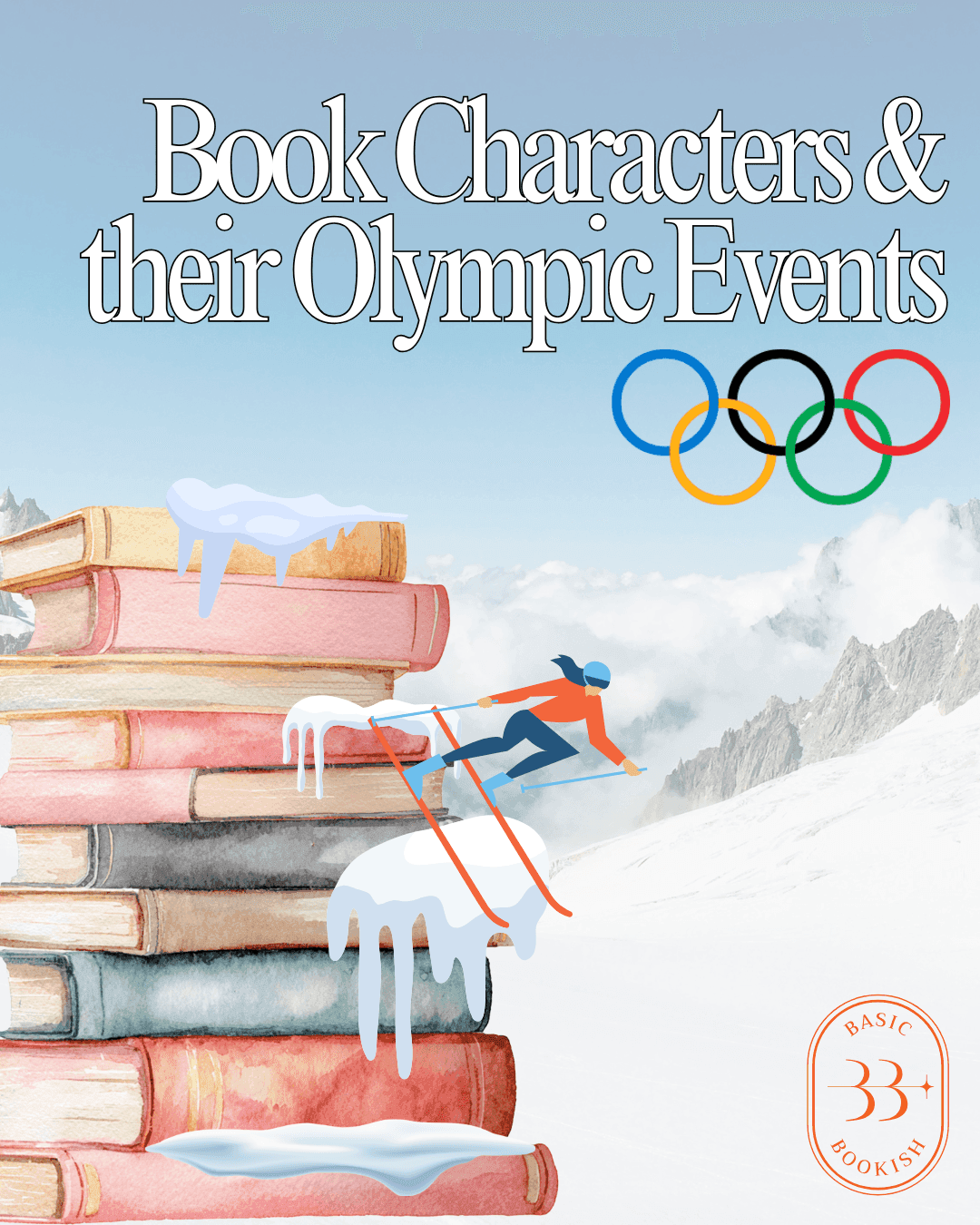 Book Characters and their Olympic Events - slide 1